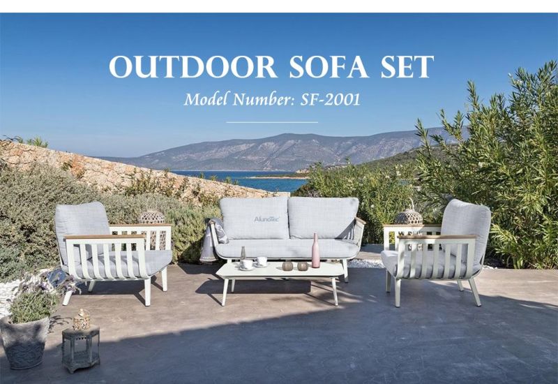Modern Premium Outdoor Furniture Quality Patio Sofa Set