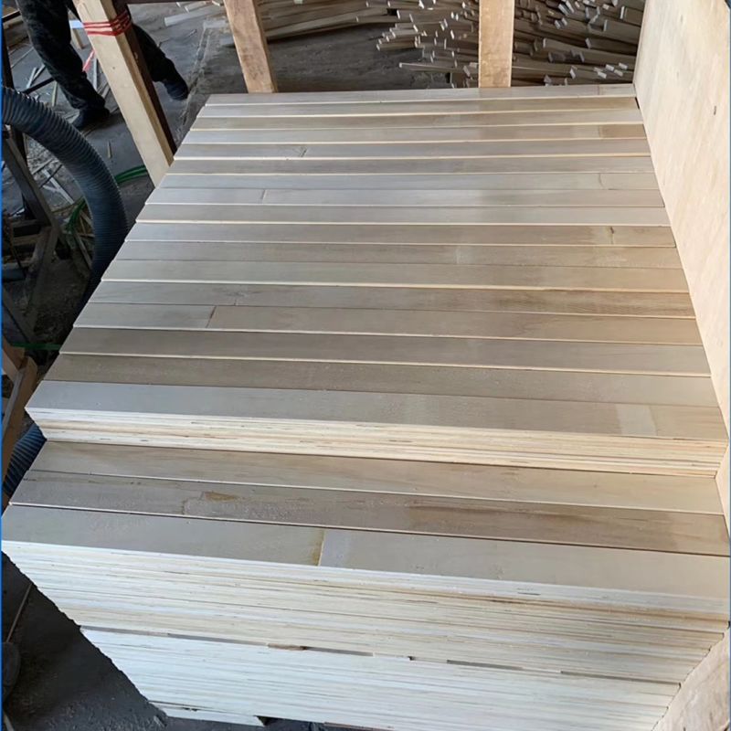 Furniture Parts Poplar LVL Wooden Bed Slats