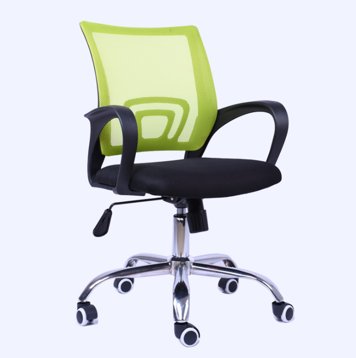 Modern Office Chair Mesh Swivel Plastic Chair Staff Chair