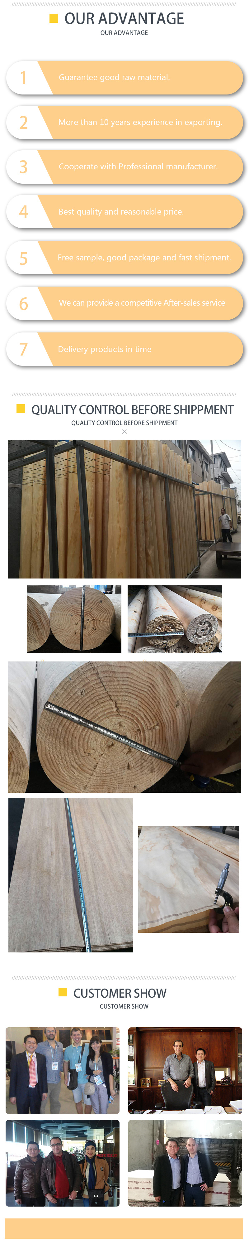 China Supplier Veneer Bintangor/Face Veneer/Cheap Wood Veneer