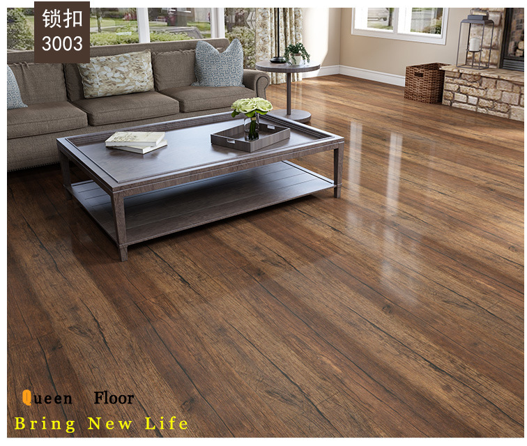 Laminate/Laminated Flooring Waterproof Spc Floor - Stone Polymer Composite Lvt Wood Look