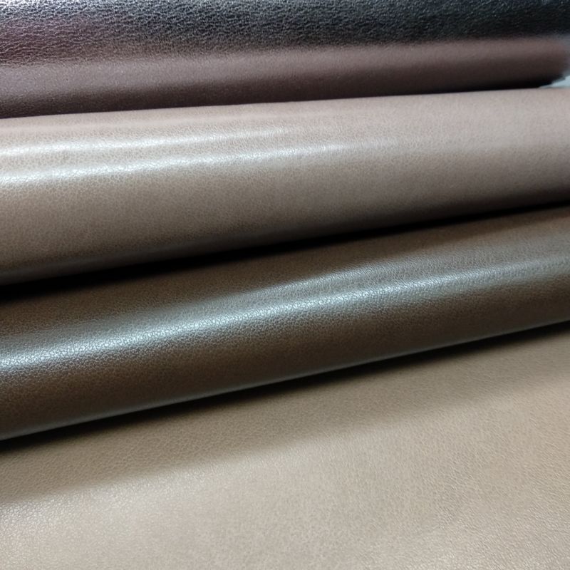 Genuine Leather Hand Feeling PU/PVC Leather for Sofa Furniture -S715h