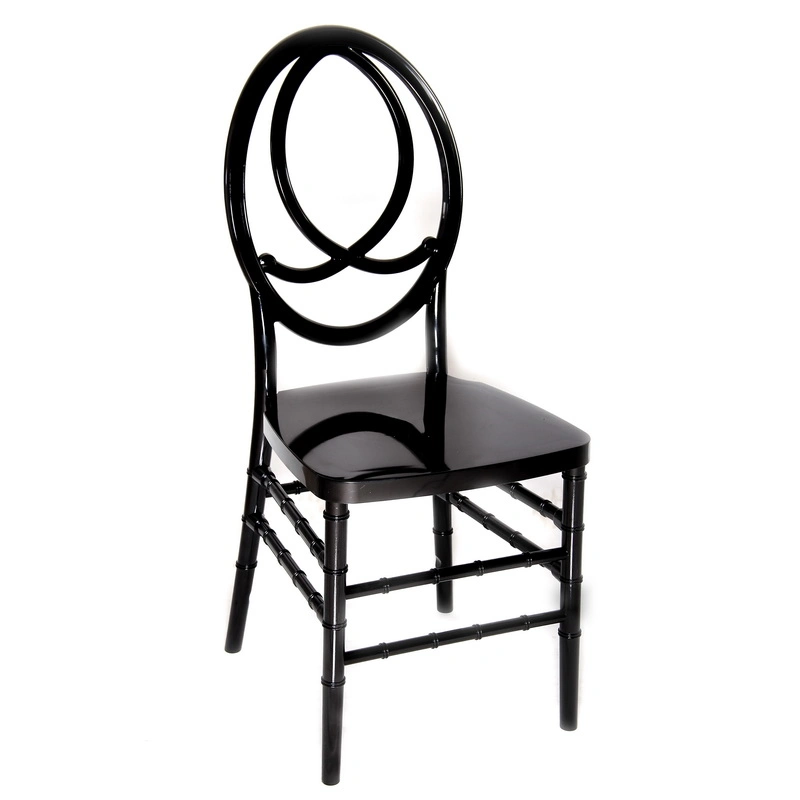 Black Acrylic Resin Chair Phoenix Wedding Chair for Event Rental