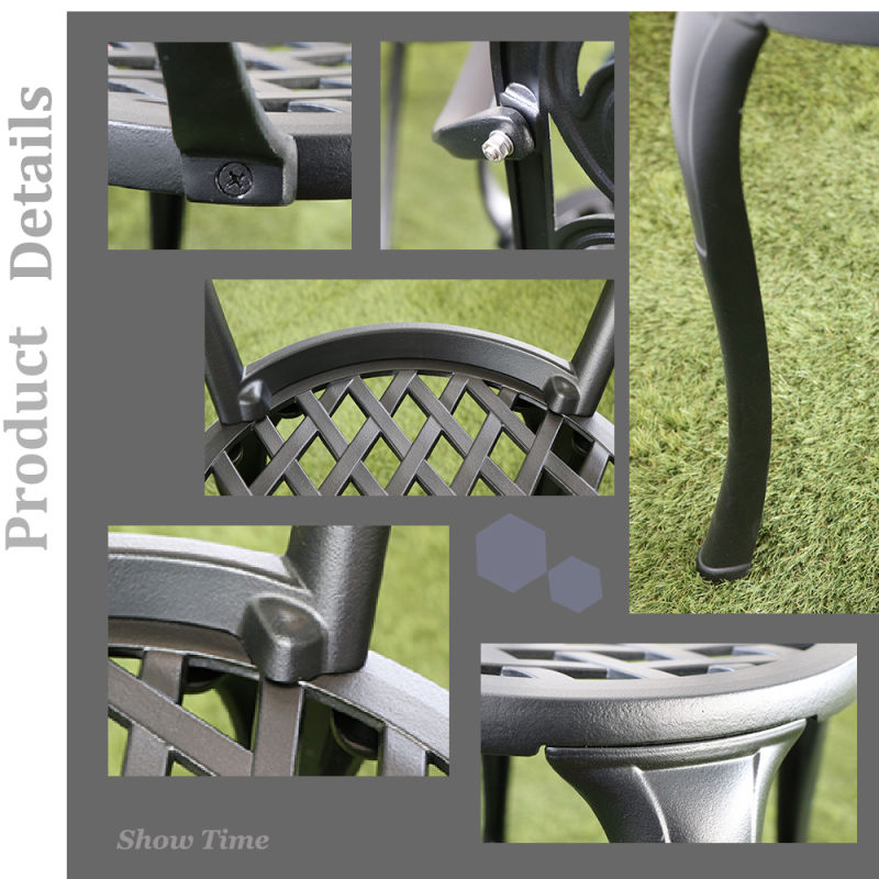 High Quality Outdoor Aluminium Profile Garden Sofa Furniture Patio Sofa Set
