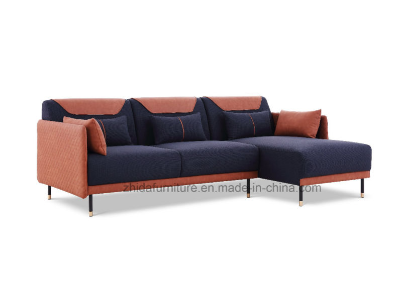 Modern Style Simple Sofa Sectional Sofa Fabric Sofa