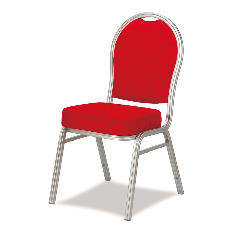 Top Furniture Hotel Furniture Aluminum Material Stackable Chairs