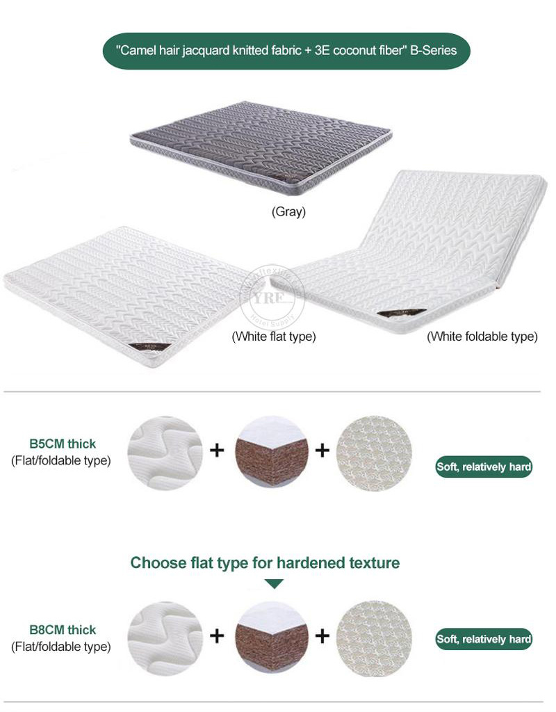 Home Latex Bed Mattress Folding Thick 15cm Single Bed
