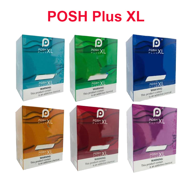 Posh Plus XL 1500 Puffs Disposable Vape Vs Puff Flow