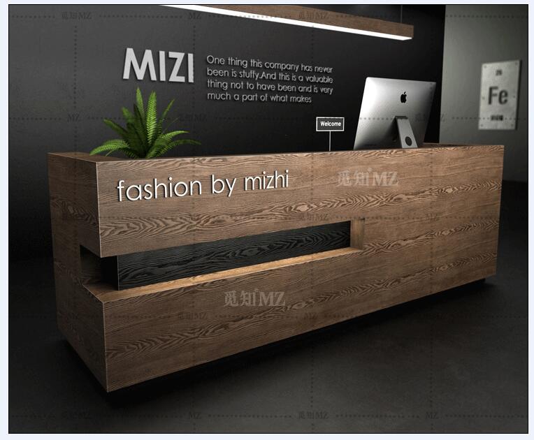 Modern White Custom Design Reception Counter Table/ Reception Desks for Caffe Shop