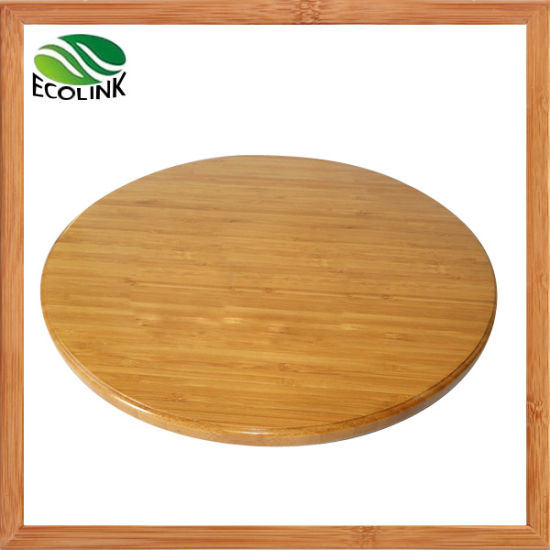 Bamboo Rotating Tray / Bamboo Turnplate / Bamboo Lazy Susan for Table