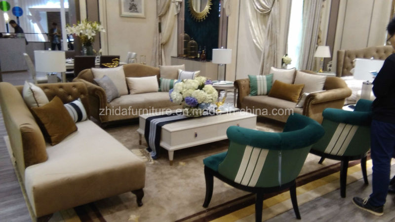 Modern Style Fabric Sofa Living Room Sofa, Chaise