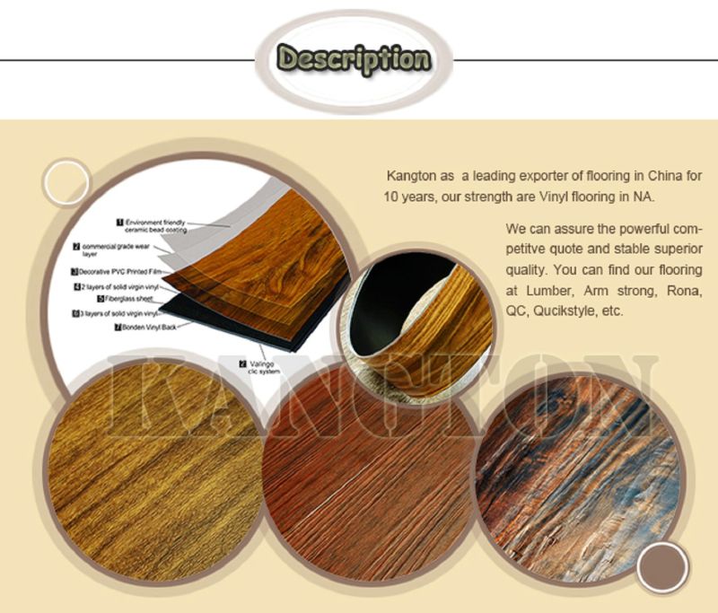 Loose Lay Vinyl Flooring Plank (vinyl flooring plank)