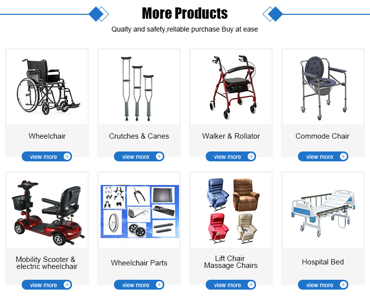 Best Sale Wheelchair Basic Steel Wheelchair