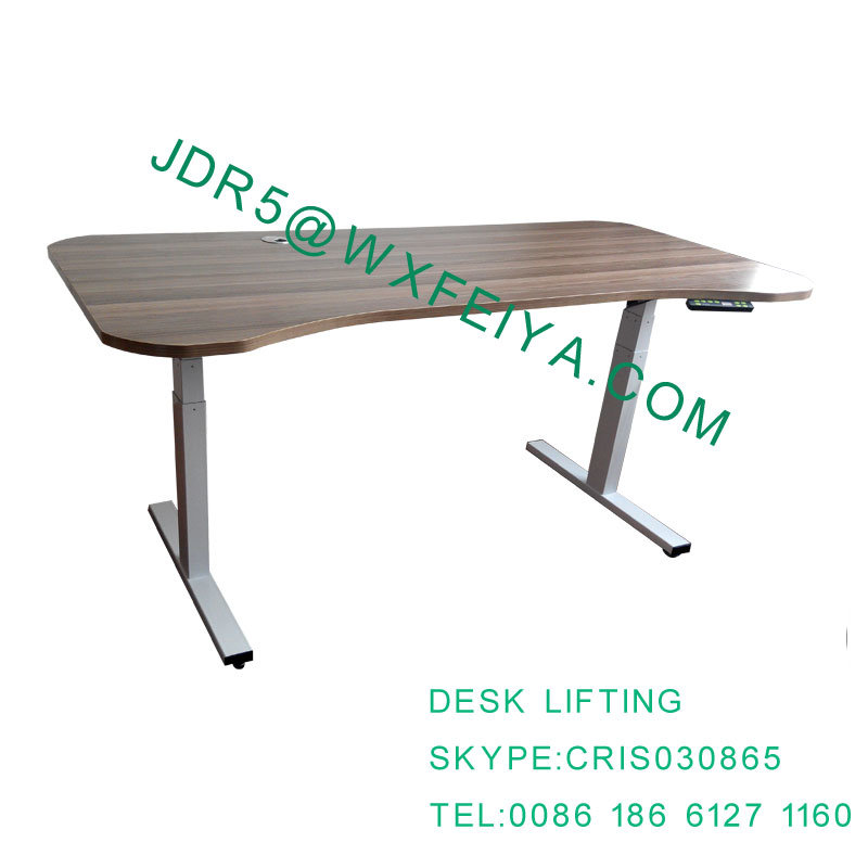 Office Desks Specific Use and Iron Metal Type Height Adjustable Desk
