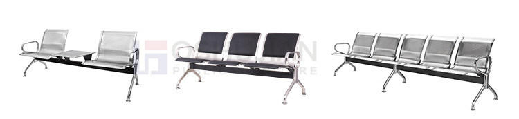 Stainless Steel Airport Chair Waiting Room Bench Seating