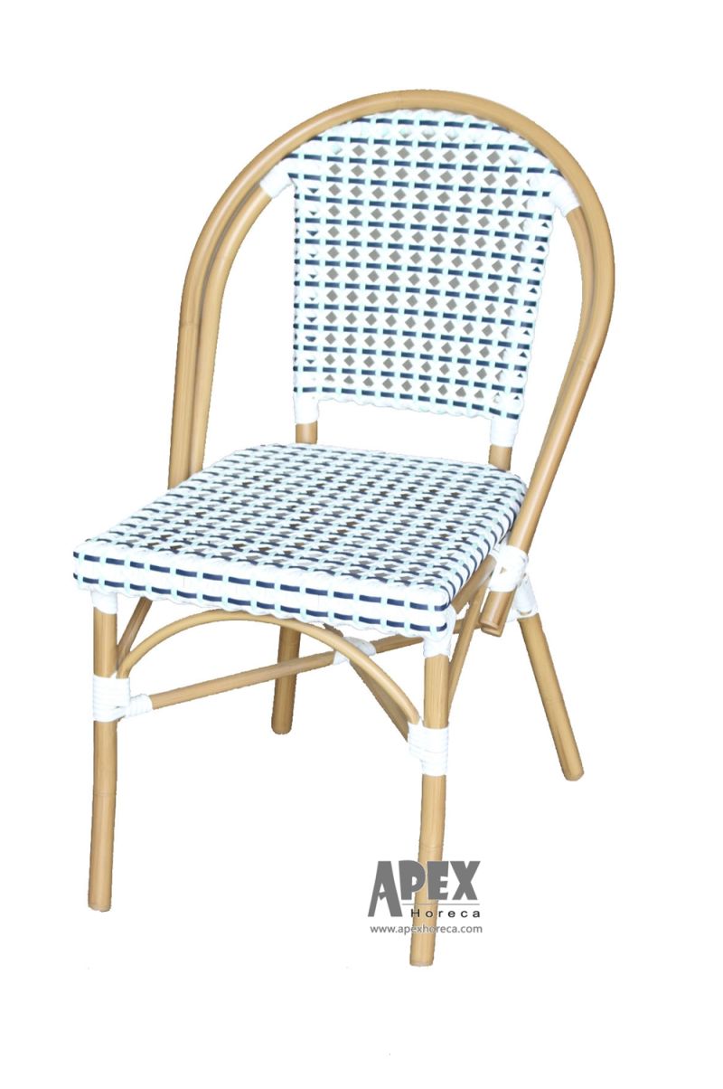 Cross Back Wood Chair Solid Wood Dining Stackable Chair