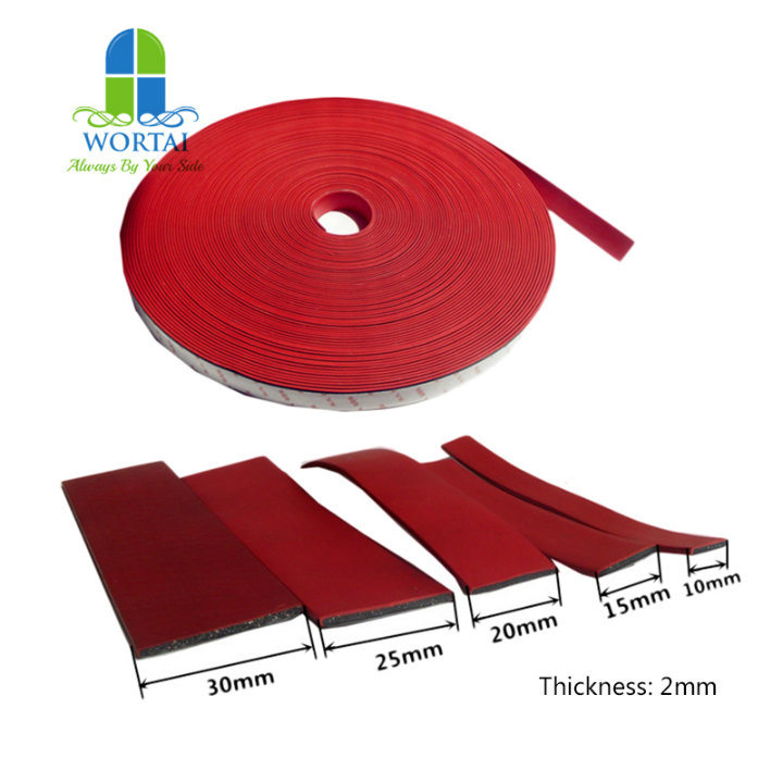 with Adhesive Tape Fireproof Weather Seal Strip for Steel Door