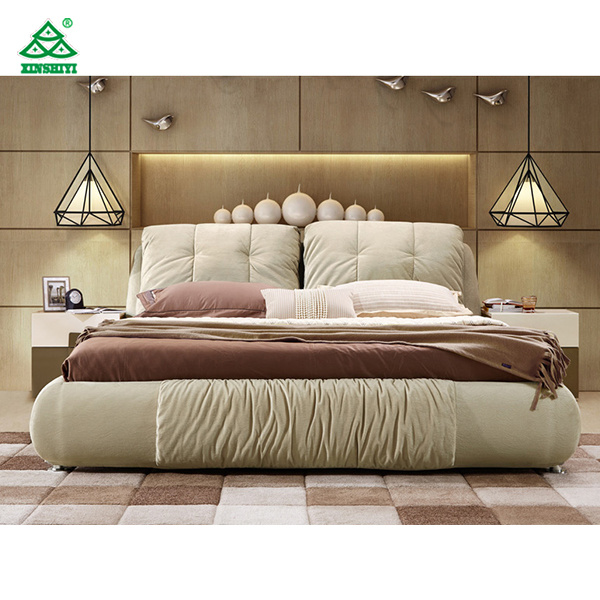 Pictures of Wood Double Bed Latest Double Bed Designs with Fabric Cover