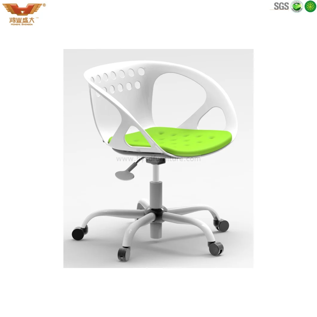 Newest Design Adjustable Swivel Armrest Plastic Office Chair