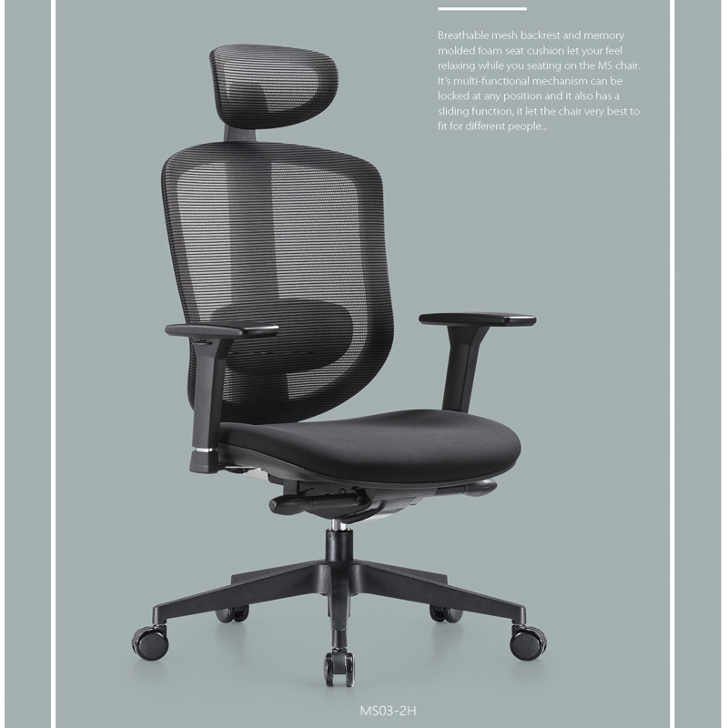 Superior Quality Office Furniture High Back Ergonomic Office Mesh Chair