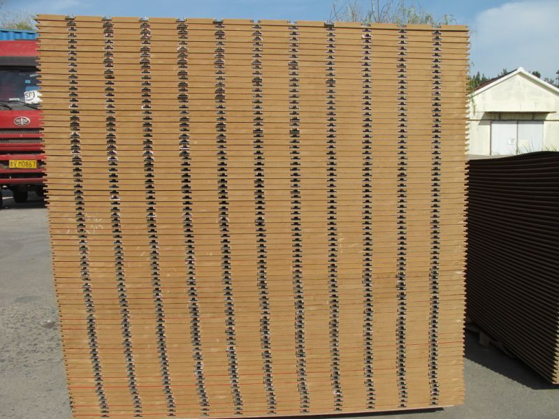 MDF Slatwall Wood Panel/Slat Wall/Slot Board