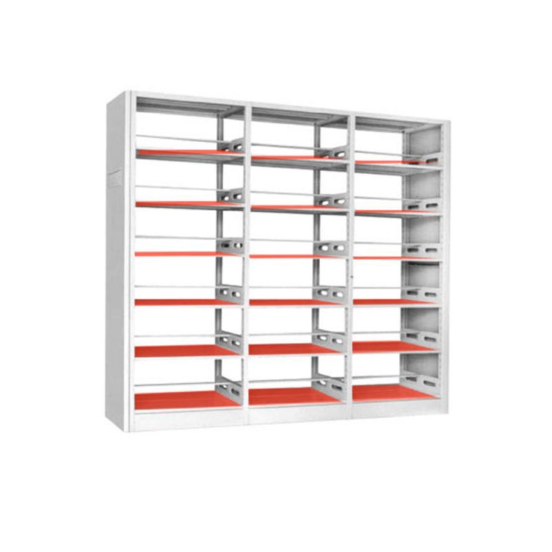 Metal Bookcase Shelf Unit Storage Bookshelf Display H2000*W1900*D300mm