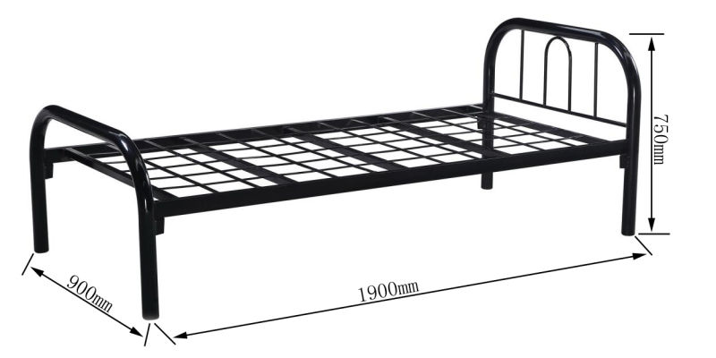 Popular Metal Double Bed Queen Size Bed