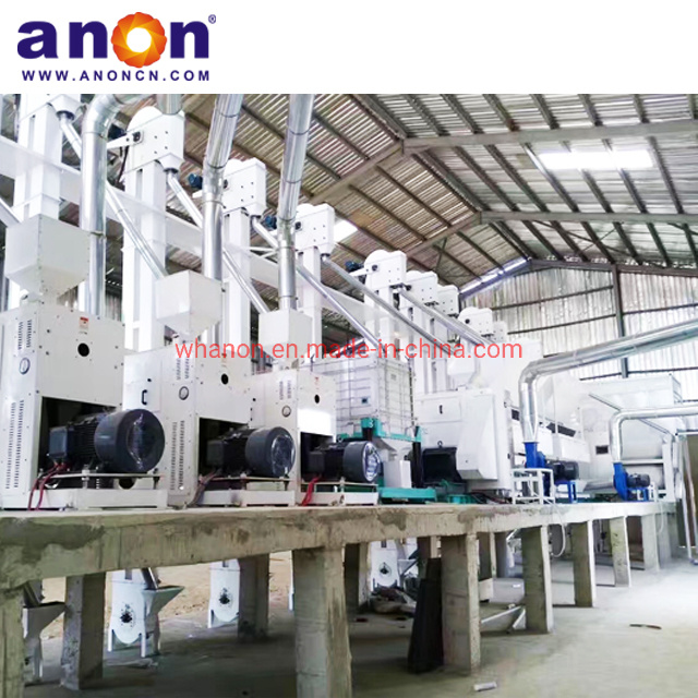 Anon 200 Tons Rice Mill Factory Supply Hi Tech Rice Mill