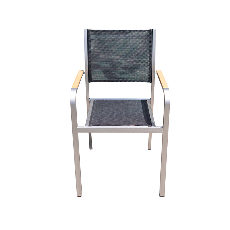 Stackable Plastic Chair Hotel Outdoor Restaurant Patio Leisure Dining Chair