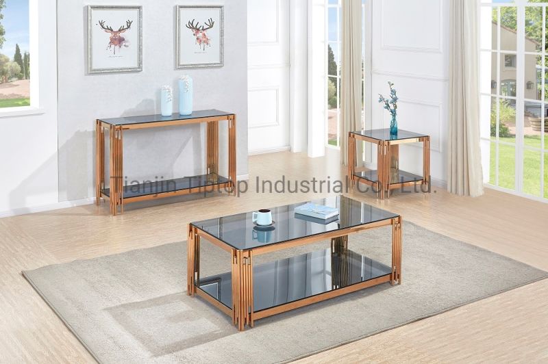 Coffee Table Factory Directly Supply Stainless Steel Coffee Table for Home Furniture Coffee Table
