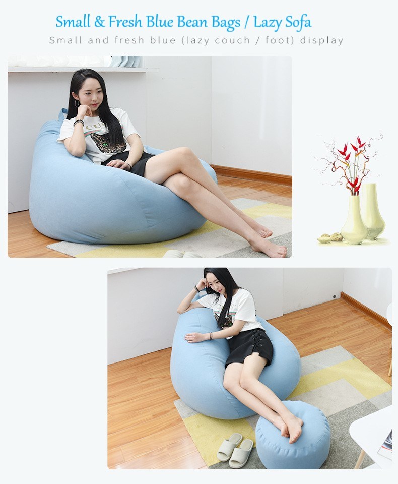 Luxury Bean Bags Lazy Sofa Japanese Tatami for Indoor or Living Room Used