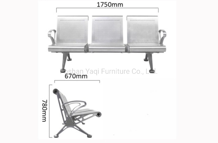 Commercial Furniture Hospital Terminal Seating Airport Hospital Waiting Room Office Waiting Chair (YA-J35E)