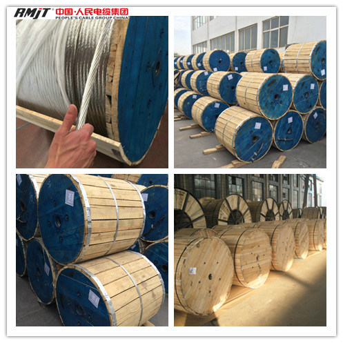 Overhead Stranded Aluminum Conductor Steel Reinforce Bare ACSR Conductor