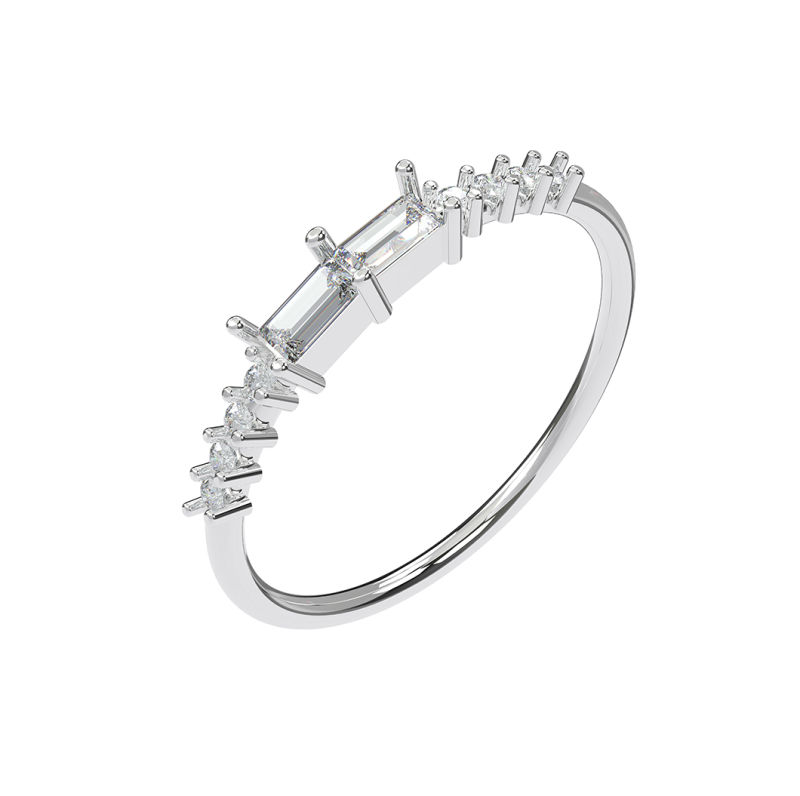 Fashion Hot Sales Jewellery 925 Silver Jewelry Ring Set Wedding Jewelry