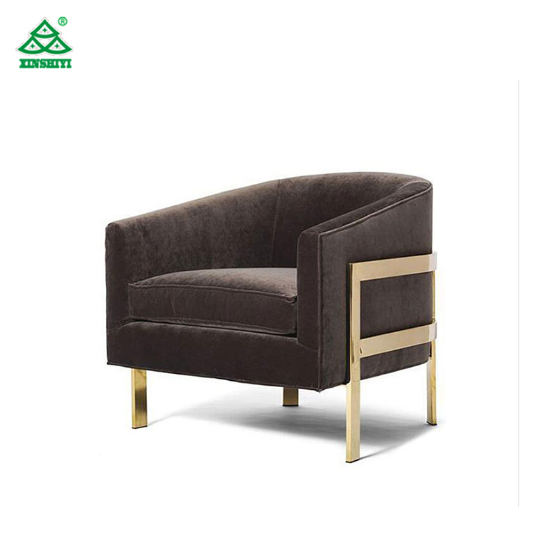 Luxury Pedicure Chair Wooden Fabric Sofa Chair