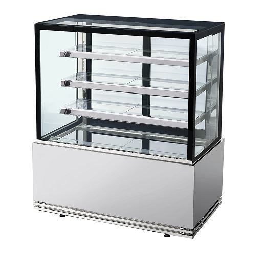 4 Layer Commercial Refrigerated Cake Showcase /Cake Display Supermarket Showcase Freezer Display Showcase R404A/R290 Gas