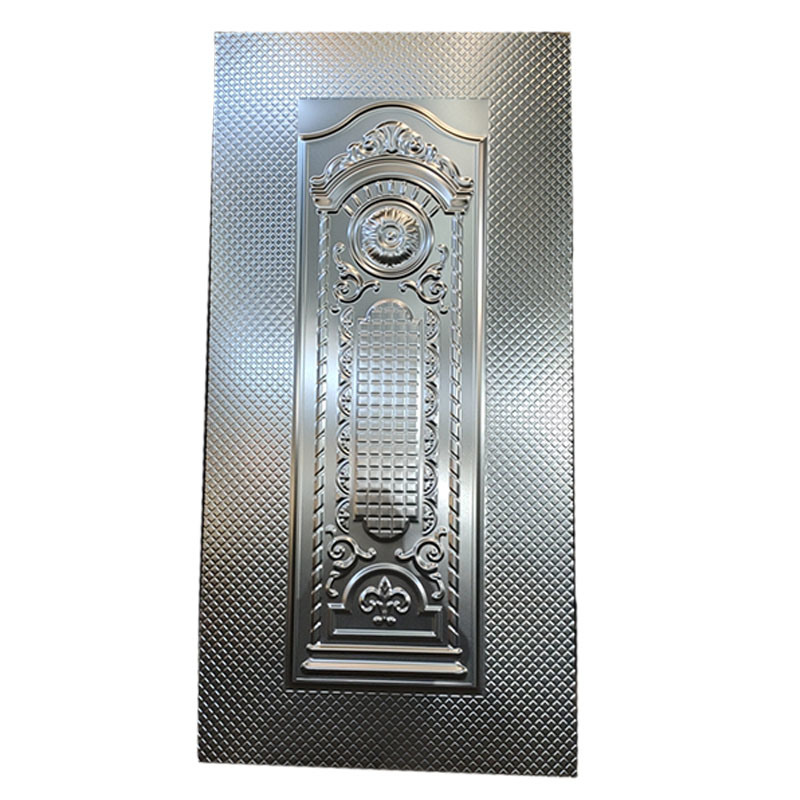 Metal Sheet Cutting Stamped Cold Rolled Steel Door Skin Welding Steel Doors Skin