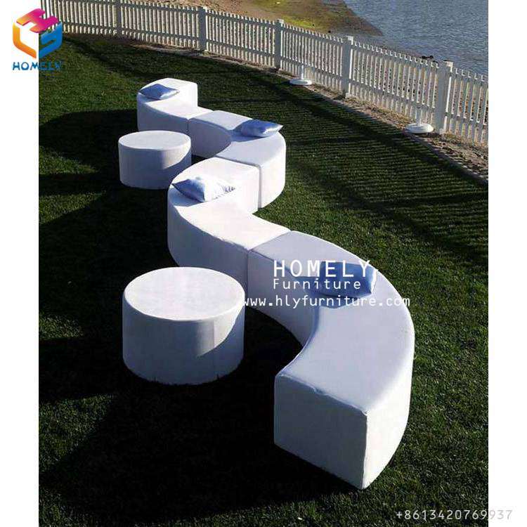 Wedding Furniture Fabric Sofa /Modern S Shape U Shape Sofa Cum Bed