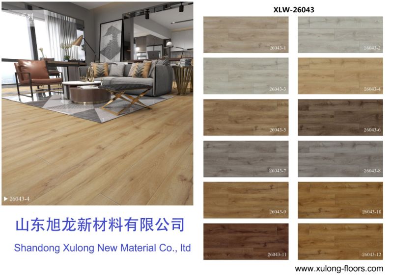 Wear-Resisting Wood Plastic Composite Flooring Spc Vinyl Flooring