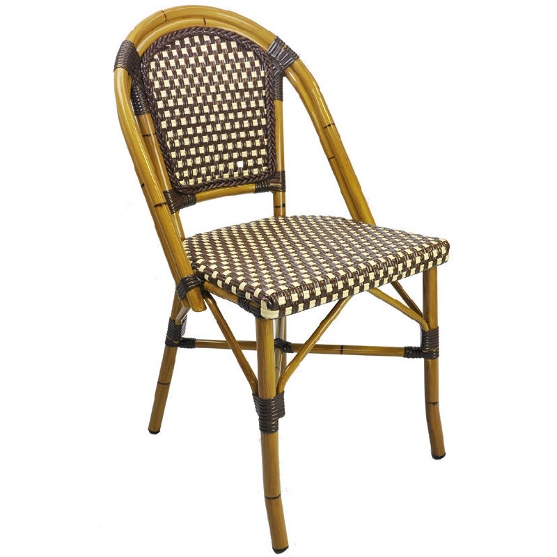 Popular Bamboo Look Outdoor Chair Aluminum Chair