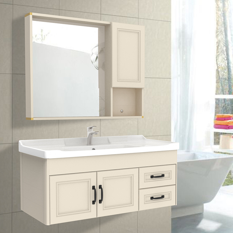 New Products Aluminum Bathroom Cabinets Vanity