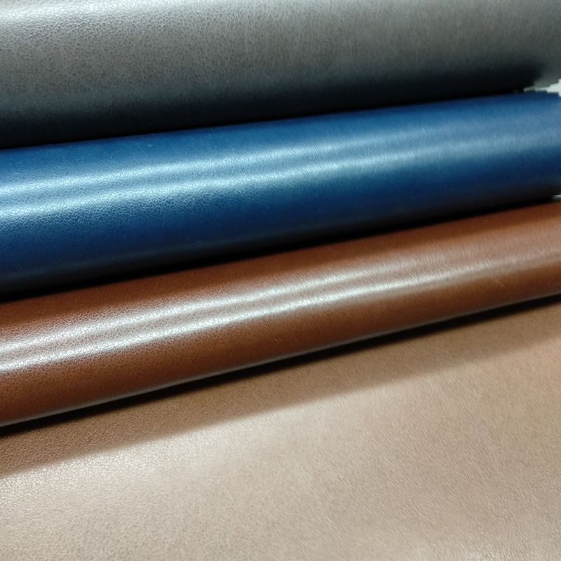 Genuine Leather Hand Feeling PU/PVC Leather for Sofa Furniture -S715h