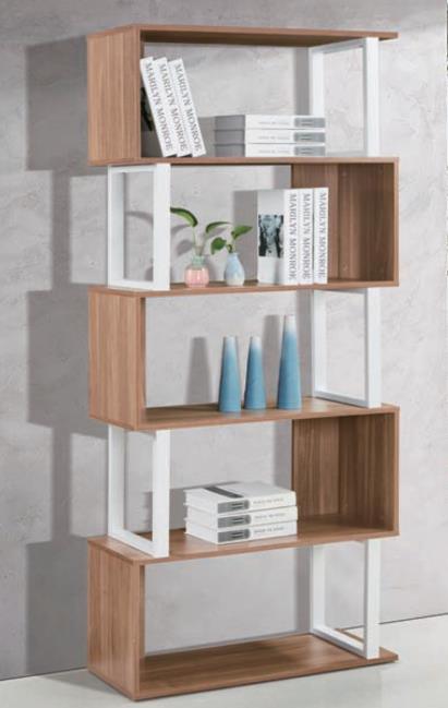 Modern Style Home or Book Shelf Wood Rack Size-Customized Bookcase