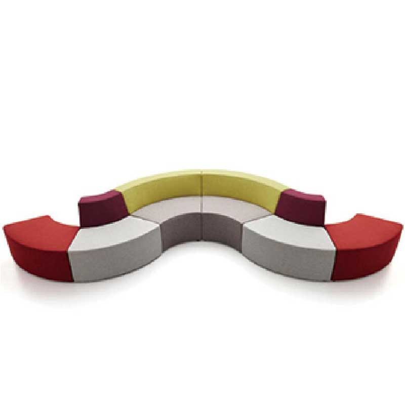(SZ-SF2622-1) Office Public Leisure Sofa Lounge Office Reception Round Sofa