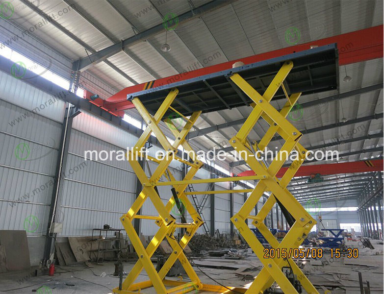 Hot sale Double Hydraulic Scissors Lift Table