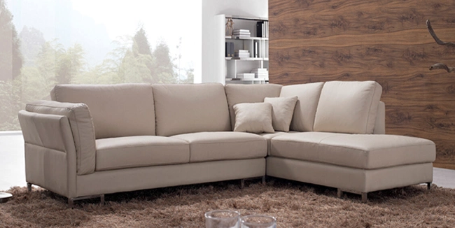 Western Style Leather Sofa Contemporary Leather Sofa F229