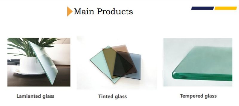 Customized Thickness Building Glass of Tempered Glass and Laminated Glass From Our Own Factory