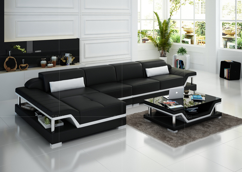 Latest European Living Room Leisure Modern Sofa Set