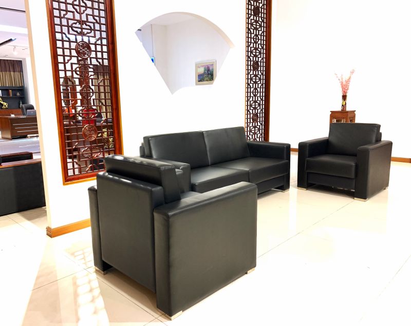 Hot Sell Home Office Living Room Furniture Modern PU Sofa