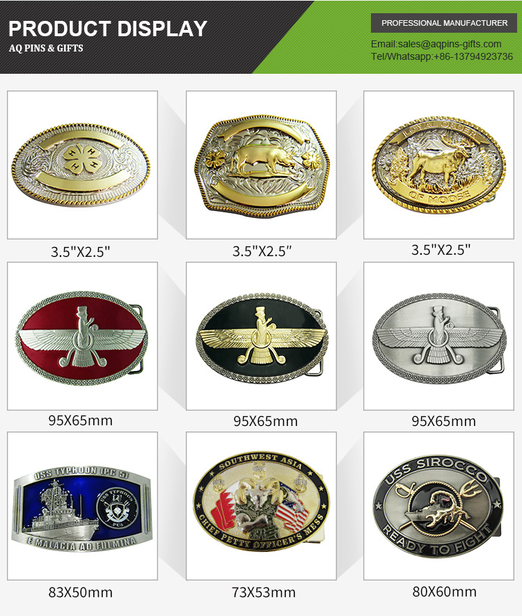 Best Seller Antique Brass Plated Metal Belt Buckles Superior Rectangle Antique Nickel Plated Metal Belt Buckles (belt-025)